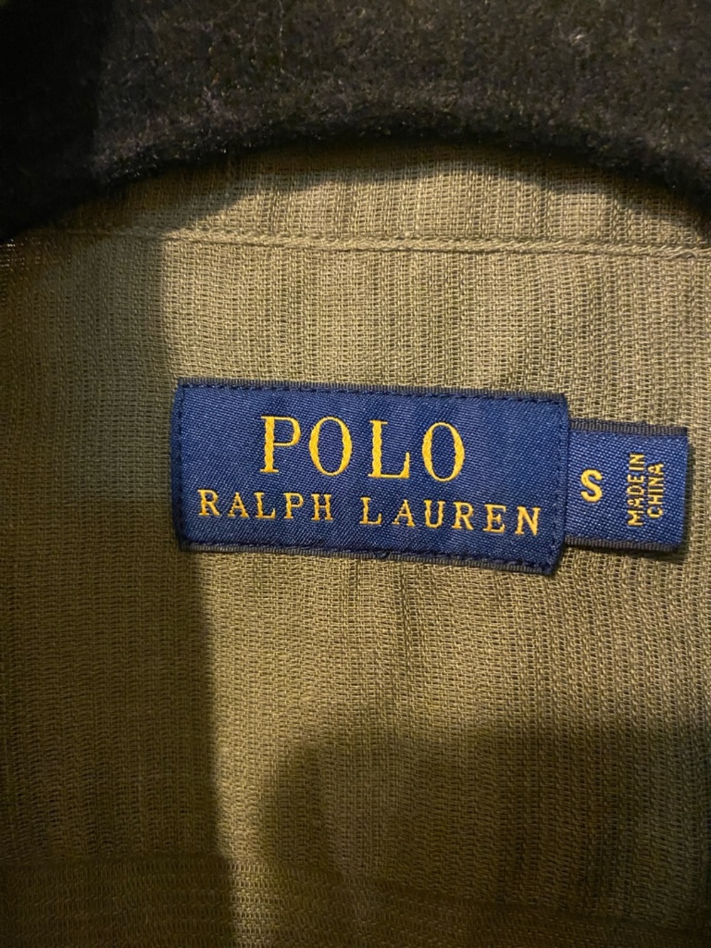 Polo by Ralph Lauren Olive Military Field Shirt Jacket - Picture 2 of 5